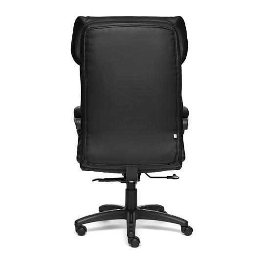 Компьютерное кресло CHIEF кож/зам/ткань, черный/черный стеганный/черный, 36-6/36-6/11 арт.12851 в Магадане - изображение 2