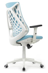 Кресло офисное Design CX1361М, Голубой в Магадане - предосмотр 2