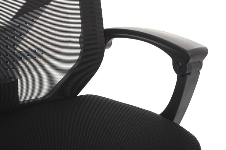 Кресло компьютерное Design OLIVER W-203 AC, Черный в Магадане - изображение 5
