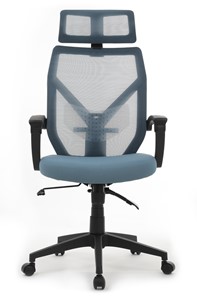 Кресло офисное Design OLIVER W-203 AC, Синий в Магадане - предосмотр 4