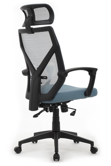 Кресло офисное Design OLIVER W-203 AC, Синий в Магадане - изображение 2