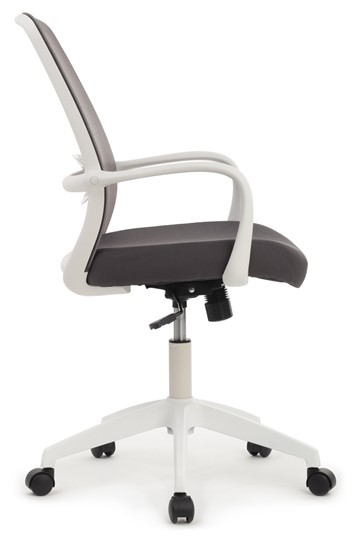 Кресло Design W-207, Белый пластик/серая сетка в Магадане - изображение 1
