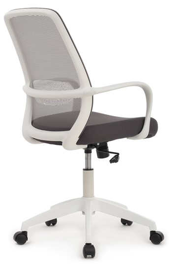Кресло Design W-207, Белый пластик/серая сетка в Магадане - изображение 2