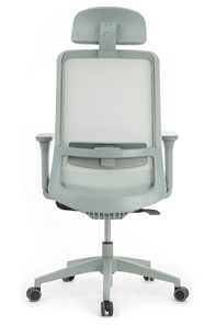 Компьютерное кресло Design WORK W-218C, Голубой в Магадане - предосмотр 3