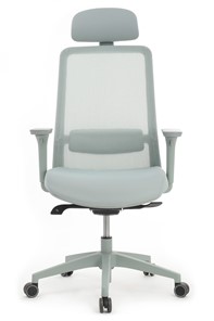 Компьютерное кресло Design WORK W-218C, Голубой в Магадане - предосмотр 4