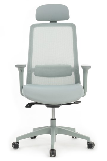 Компьютерное кресло Design WORK W-218C, Голубой в Магадане - изображение 4