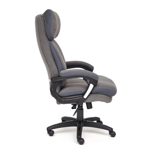 Компьютерное кресло DUKE флок/ткань, серый/серый, 29/TW-12 арт.14039 в Магадане - изображение 2