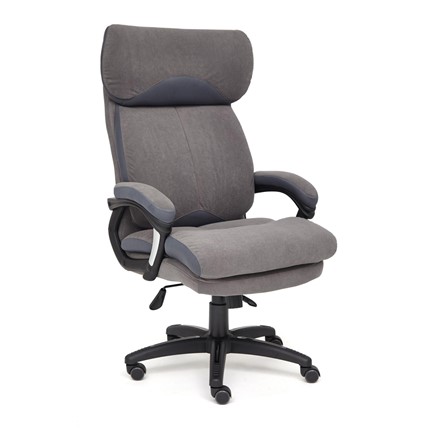 Компьютерное кресло DUKE флок/ткань, серый/серый, 29/TW-12 арт.14039 в Магадане - изображение