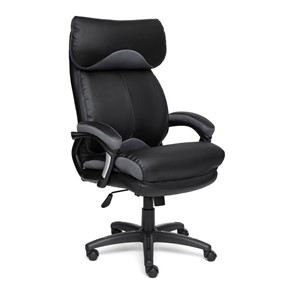 Офисное кресло DUKE кож/зам/ткань, черный/серый, 36-6/12 арт.12904 в Магадане