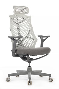 Кресло офисное Ego (A644), белый в Магадане - предосмотр