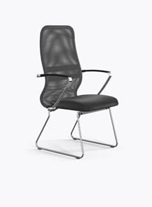 Офисное кресло Ergolife Sit 8 B2-9K - X1+Extra (Св.серый-Черный) в Магадане - предосмотр
