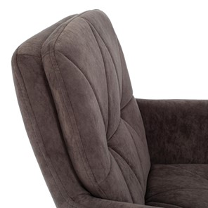 Кресло GARDA флок, коричневый, 6 арт.15293 в Магадане - предосмотр 5