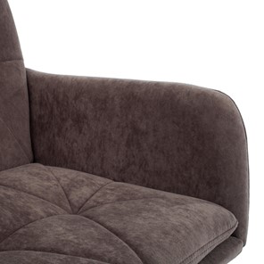 Кресло GARDA флок, коричневый, 6 арт.15293 в Магадане - предосмотр 6