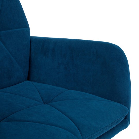 Компьютерное кресло GARDA флок, синий, 32 арт.15292 в Магадане - изображение 6