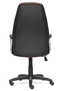 Компьютерное кресло INTER кож/зам/ткань, черный/коричневый/бронзовый, 36-6/3М7-147/21 арт.12016 в Магадане - предосмотр 3