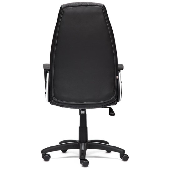 Кресло офисное INTER кож/зам/ткань, черный/серый/серый, 36-6/207/14 арт.12017 в Магадане - изображение 3