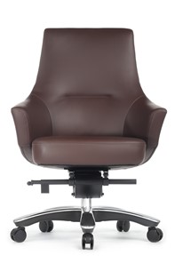 Кресло для офиса Jotto-M (B1904), коричневый в Магадане - предосмотр 4