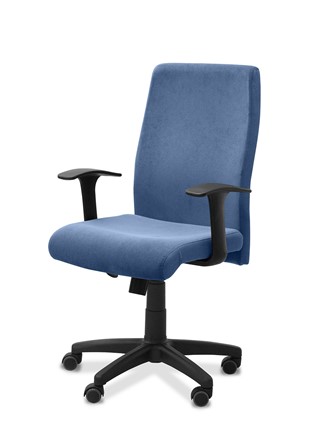 Кресло офисное Like, ткань TW / синяя в Магадане - изображение