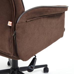 Компьютерное кресло MADRID флок, коричневый, 6 арт.13944 в Магадане - предосмотр 5