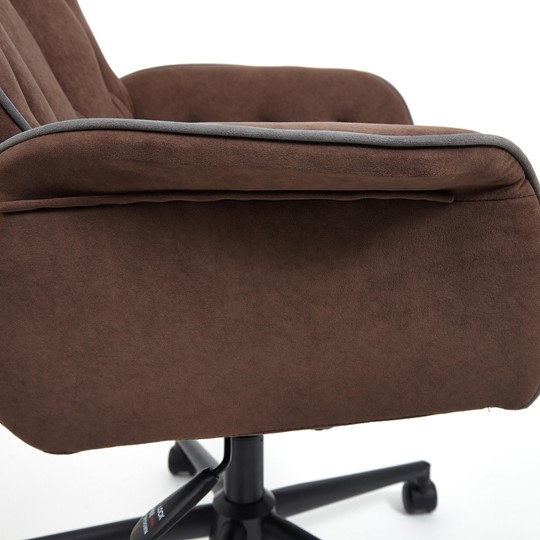 Компьютерное кресло MADRID флок, коричневый, 6 арт.13944 в Магадане - изображение 8