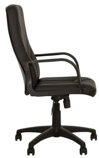 Компьютерное кресло MANAGER (PL64) экокожа ECO-30, черная в Магадане - изображение 2