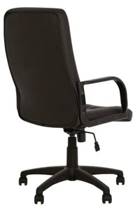 Компьютерное кресло MANAGER (PL64) экокожа ECO-30, черная в Магадане - предосмотр 3