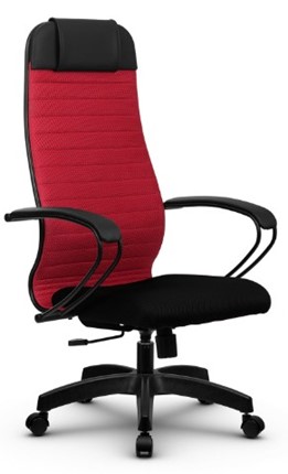 Кресло офисное МЕТТА B 1b 21/K130, Основание 17831 красный/черный в Магадане - изображение