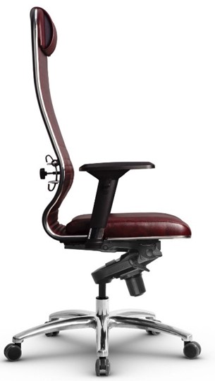 Офисное кресло Metta L 1m 38K2/4D мультиблок, нижняя часть 17838 бордовый в Магадане - изображение 2