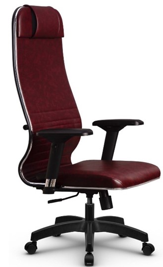 Офисное кресло Metta L 1m 38K2/4D топган, нижняя часть 17831 бордовый в Магадане - изображение 1