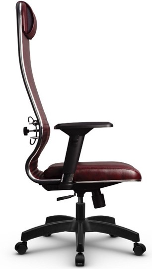 Офисное кресло Metta L 1m 38K2/4D топган, нижняя часть 17831 бордовый в Магадане - изображение 2