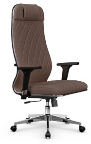 Офисное кресло Мetta L 1m 40M/2D Infinity Easy Clean (MPES) топган, нижняя часть 17834 светло-коричневый в Магадане