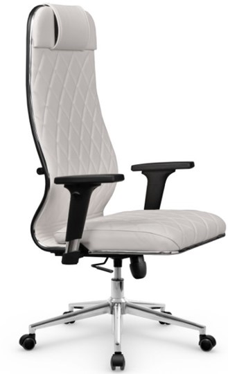 Офисное кресло Мetta L 1m 40M/2D Infinity Easy Clean (MPES) топган OMS, нижняя часть 17853 белый в Магадане - изображение 1