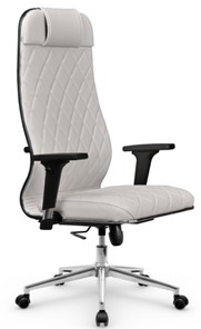 Офисное кресло Мetta L 1m 40M/2D Infinity Easy Clean (MPES) топган OMS, нижняя часть 17853 белый в Магадане - предосмотр