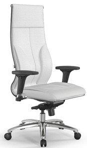 Кресло офисное Мetta L 1m 46/2D Infinity Easy Clean (MPES) мультиблок, нижняя часть 17838 белый в Магадане - предосмотр