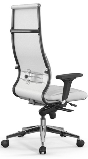 Кресло офисное Мetta L 1m 46/2D Infinity Easy Clean (MPES) мультиблок, нижняя часть 17839 белый в Магадане - изображение 1