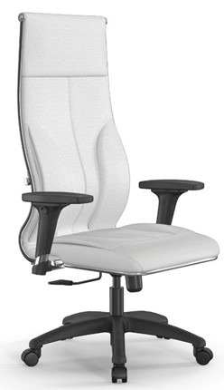 Кресло офисное Мetta L 1m 46/2D Infinity Easy Clean (MPES) топган, нижняя часть 17831 белый в Магадане - изображение