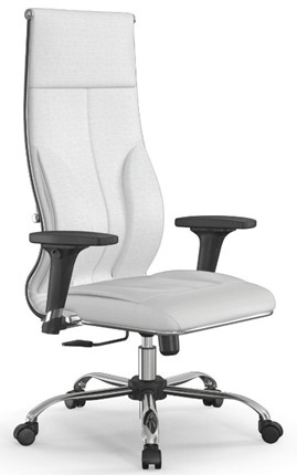 Кресло офисное Мetta L 1m 46/2D Infinity Easy Clean (MPES) топган, нижняя часть 17833 белый в Магадане - изображение
