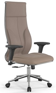 Кресло офисное Мetta L 1m 46/2D Infinity Easy Clean (MPES) топган, нижняя часть 17852 темно-бежевый в Магадане - предосмотр