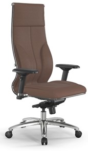 Кресло офисное Мetta L 1m 46/4D Infinity Easy Clean мультиблок, нижняя часть 17838 светло-коричневый в Магадане