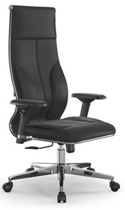 Кресло офисное Мetta L 1m 46/4D Infinity Easy Clean топган, нижняя часть 17834 черный в Магадане