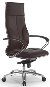 Офисное кресло Мetta L 1m 46/K Infinity Easy Clean мультиблок, нижняя часть 17838 темно-коричневый в Магадане