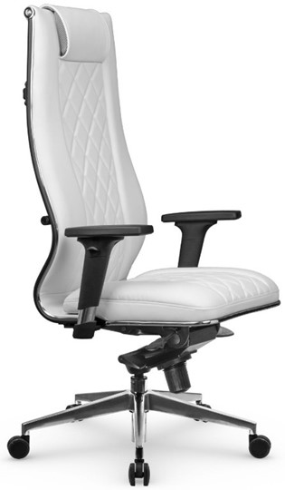Кресло офисное МЕТТА L 1m 50M/2D Infinity Easy Clean мультиблок, нижняя часть 17839 белый в Магадане - изображение 1