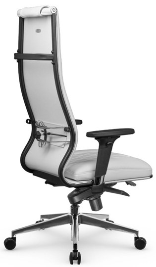 Кресло офисное МЕТТА L 1m 50M/2D Infinity Easy Clean мультиблок, нижняя часть 17839 белый в Магадане - изображение 3