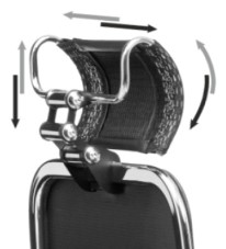 Офисное кресло Metta L 2c 44C/K116 Infinity Easy Clean топган, нижняя часть 17834 белый в Магадане - изображение 8