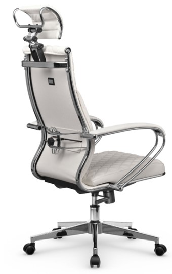 Офисное кресло Metta L 2c 44C/K116 Infinity Easy Clean топган, нижняя часть 17834 белый в Магадане - изображение 3