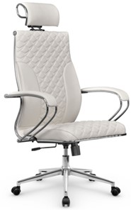 Офисное кресло Metta L 2c 44C/K116 Infinity Easy Clean топган, нижняя часть 17852 белый в Магадане - предосмотр