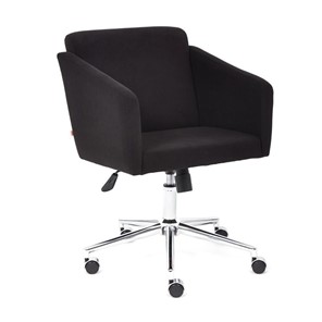 Кресло MILAN хром флок, черный, арт.13946 в Магадане