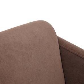 Компьютерное кресло MILAN хром флок, коричневый, арт.13945 в Магадане - предосмотр 6