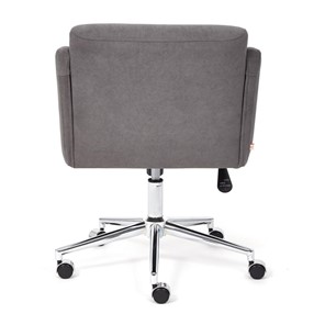 Компьютерное кресло MILAN хром флок, серый, арт.13947 в Магадане - предосмотр 4