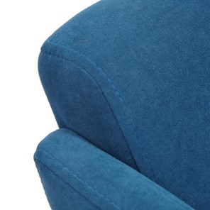 Кресло офисное MILAN хром флок, синий, арт.13948 в Магадане - предосмотр 6